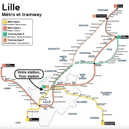 Grand Place - 1 Bedroom Lille